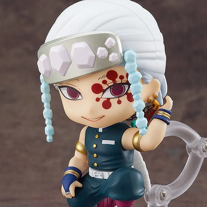 GSC Demon Slayer Tengen Uzui Nendoroid In Stock Chibi Figures 10cm-3