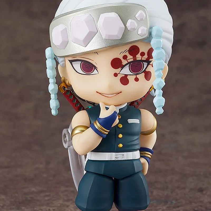 GSC Demon Slayer Tengen Uzui Nendoroid In Stock Chibi Figures 10cm-1