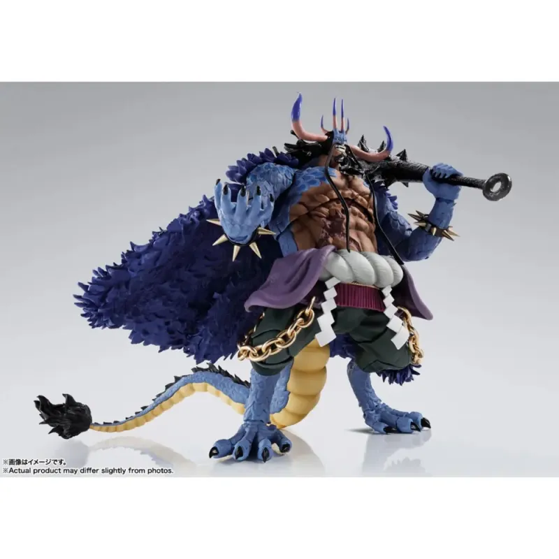 BANDAI One Piece Character S.H.Figuarts Kaido Human Beast Form Assembled Models-1