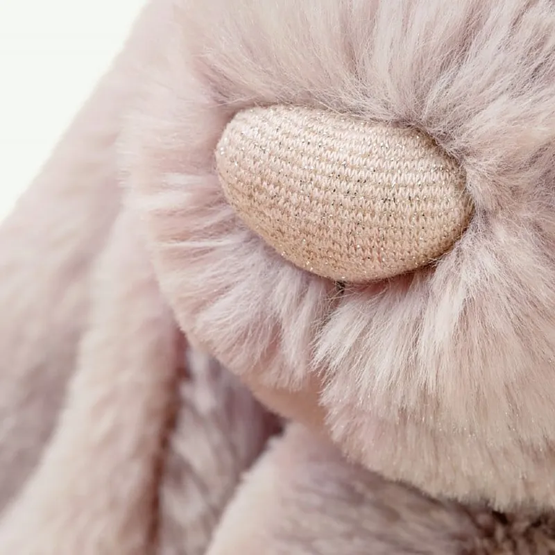 JELLYCAT Bashful Luxe Bunny Rosa Plush Toy-3