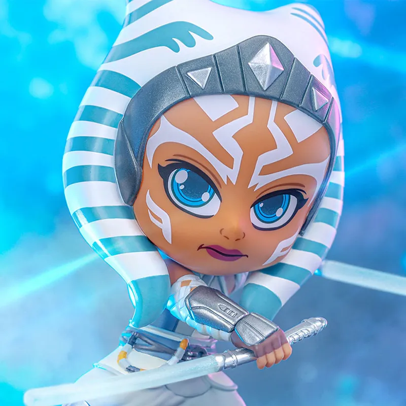 Hot Toys Star Wars Asoka Ahsoka Tano S Chibi Figures 12cm-3
