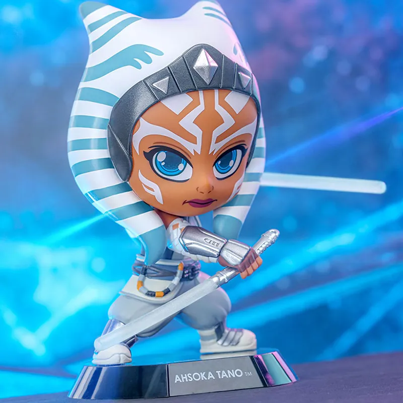 Hot Toys Star Wars Asoka Ahsoka Tano S Chibi Figures 12cm-2