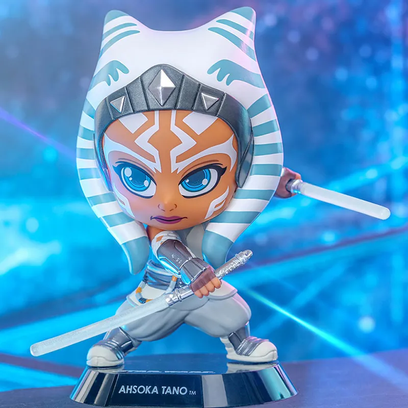 Hot Toys Star Wars Asoka Ahsoka Tano S Chibi Figures 12cm-1