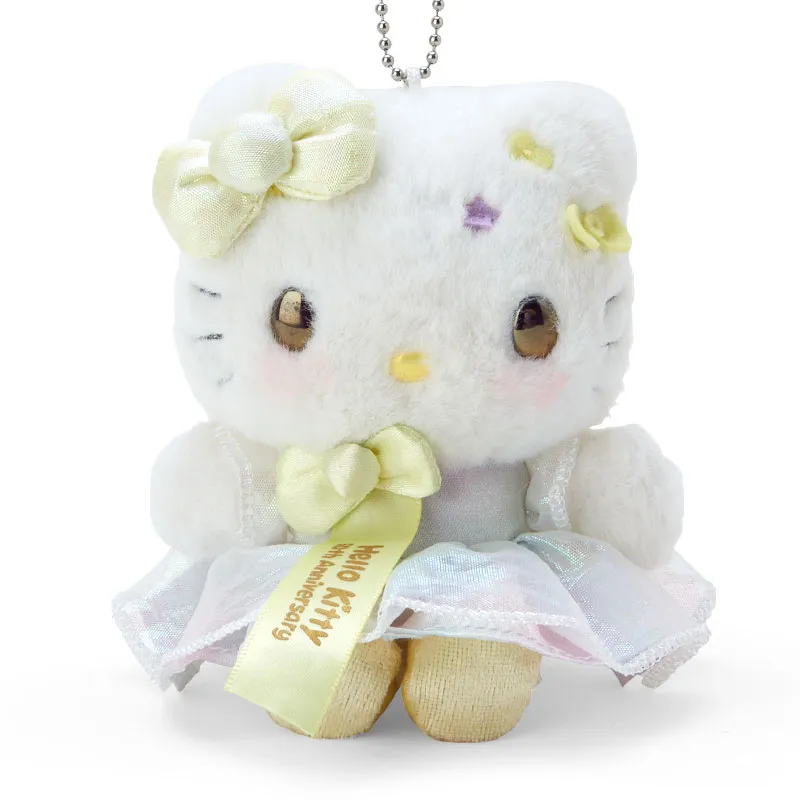 Sanrio Hello Kitty 50th Anniversary Future In Our Eyes Collection Hello Mimmy Dolls Plush Pendant 13cm High-2