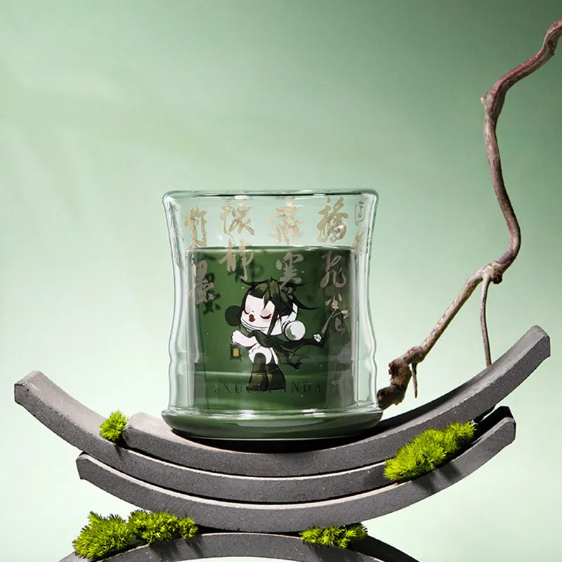 POP MART SKULLPANDA 'Collection Of Ink Plum Blossoms In The Courtyard Candle' Trend Based Products-2