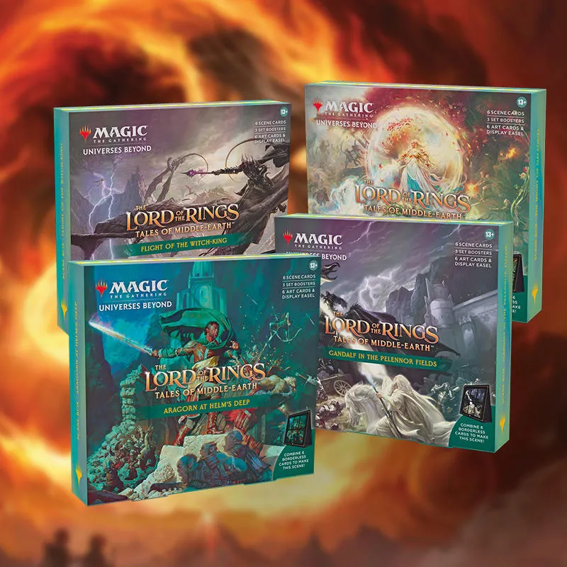 Magic The Gathering The Lord Of The Rings  Middle Earth Legend Scenario Box Battle Cards 1 Box Included-2