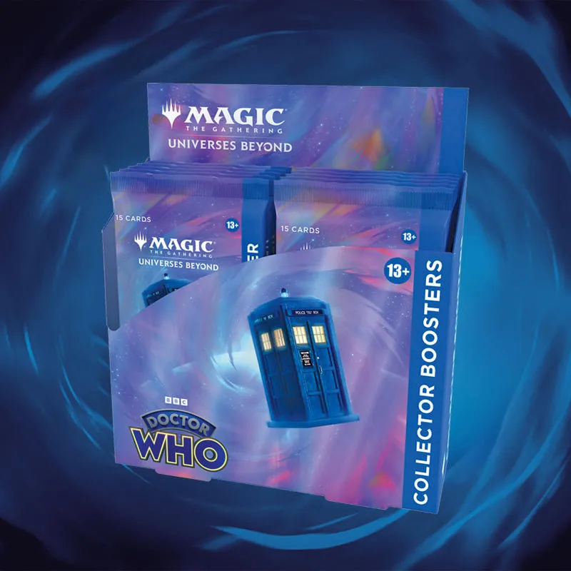 Magic The Gathering Mysterious Doctor WHO English Edition Treasure Pack Battle Cards 1 Box Included-1