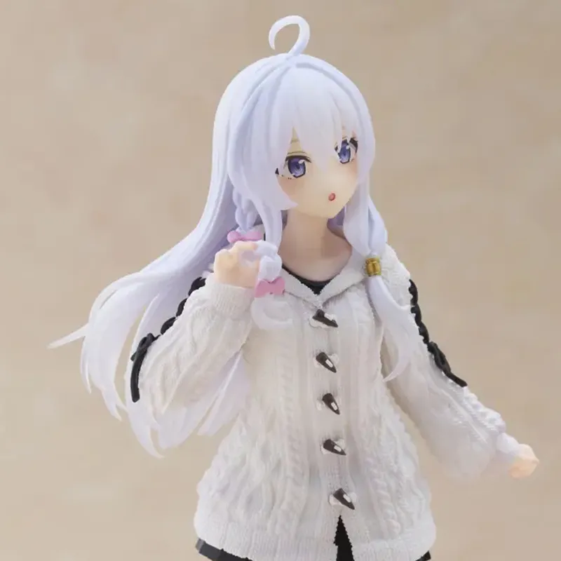 TAITO Coreful Wandering Witch  The Journey Of Elaina Elaina Home Sweater Ver. Bonus Gifts 18cm-3