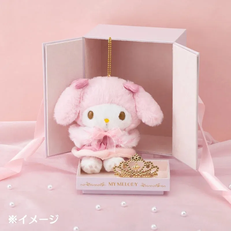 Sanrio My Melody Tokikiku Tiara Crown With Box Dolls Plush Doll 21cm Height-5