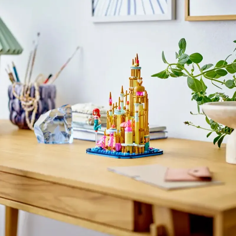 LEGO Mini Disney Ariel's Castle Building Blocks 40708-5