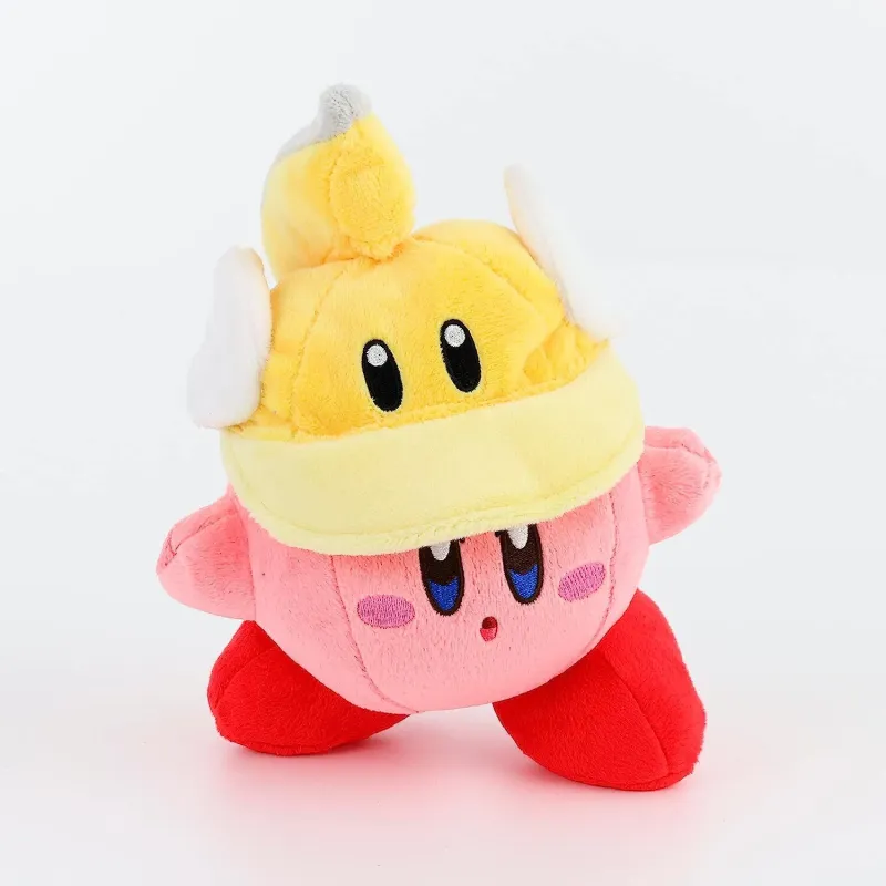 Kirby Kirby Character All Star Collection Curved Knife Kirby Character Doll Plush Doll 15.5cm High-3