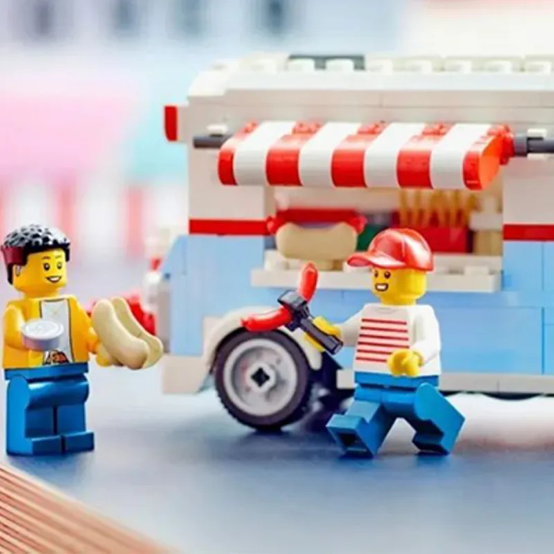 LEGO Icons Vintage Hot Dog Cart Building Blocks 310pcs 40681-3