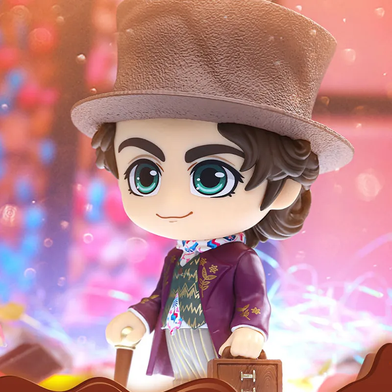 Hot Toys Willy Wonka And The Chocolate Factory Willy Wonka S Size Chibi Figures 11cm-2