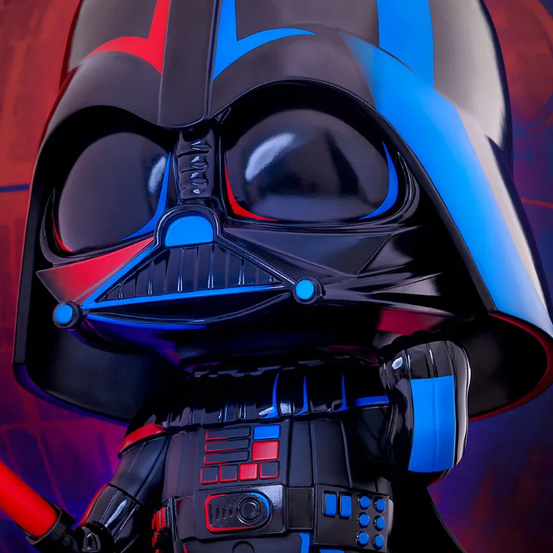 Hot Toys Star Wars Darth Vader XL Duel Effect Edition Chibi Figures 35cm-2
