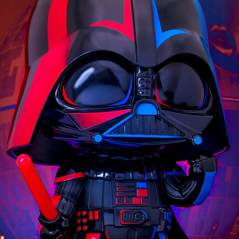 Hot Toys Star Wars Darth Vader XL Duel Effect Edition Chibi Figures 35cm-1