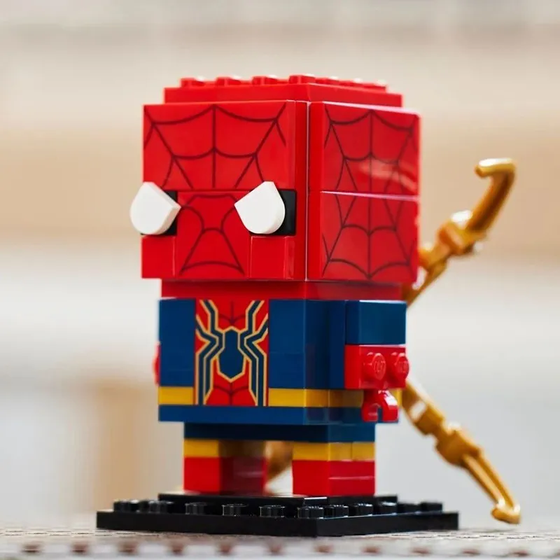 LEGO Super Hero Collection Spider Man Steel And Iron Building Blocks 91pcs 40670-3