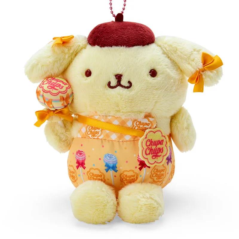 Sanrio Pompompurin Treasure Pearl Collaboration Round 2 Dolls Plush Pendant 14.5cm Height-2