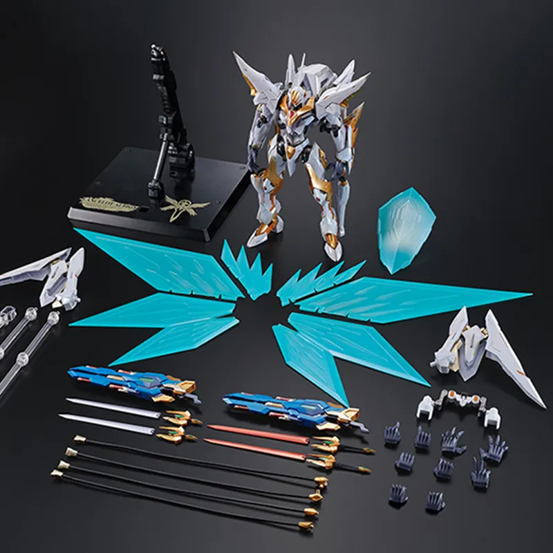 BANDAI METAL BUILD DRAGON SCALE Lancelot Albion Assembled Models-3