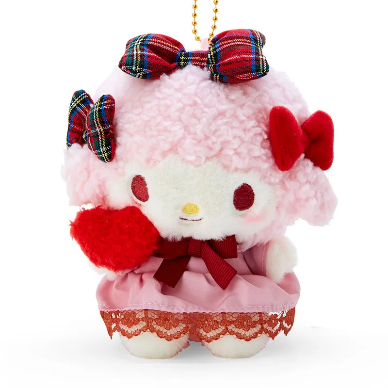 Sanrio Bianino, Heart Bowknot Collection Dolls Plush Pendant 13cm Height-2