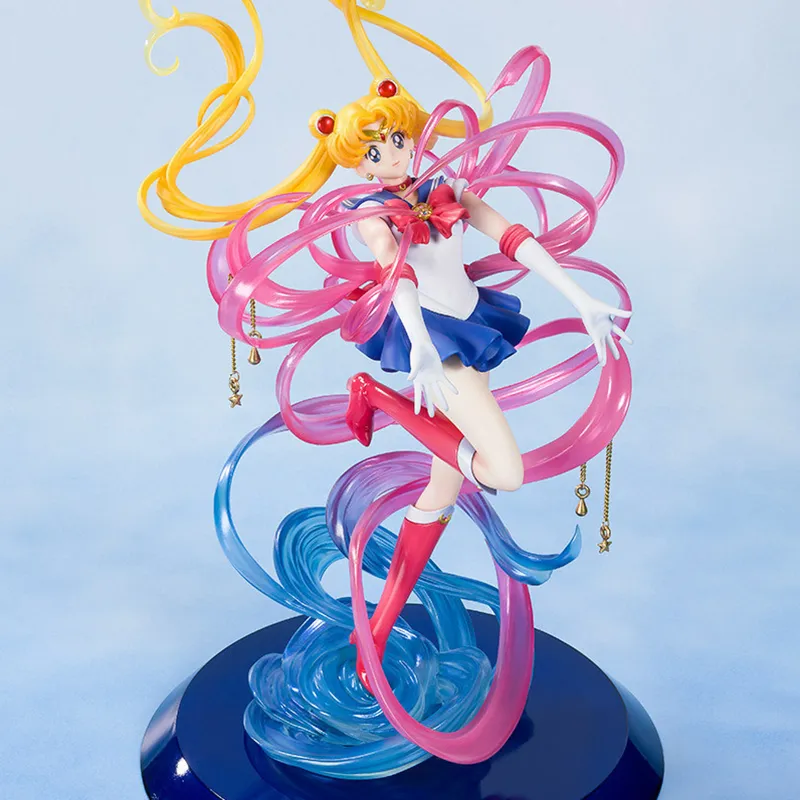 BANDAI Usagi Tsukino Soul Limited Figuarts Zero Sailor Moon, Moonlight Transformation Scale Figures-3