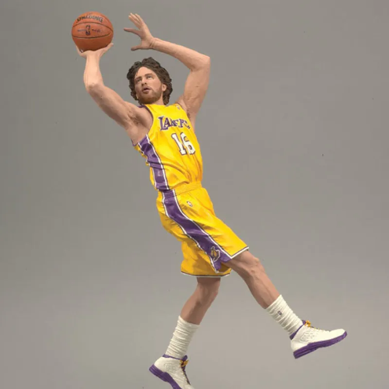 McFARLANE NBA Star Other Characters Maikfan NBA Collection No. 17 Pau Gasol Scale Figures-2