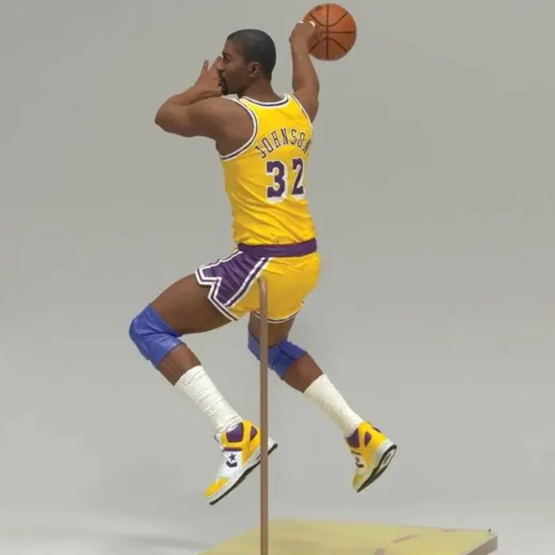 McFARLANE NBA Player Character Maikfan NBA Collection Legend Collection, Volume 2, Magician, Evan Johnson Scale Figures-3