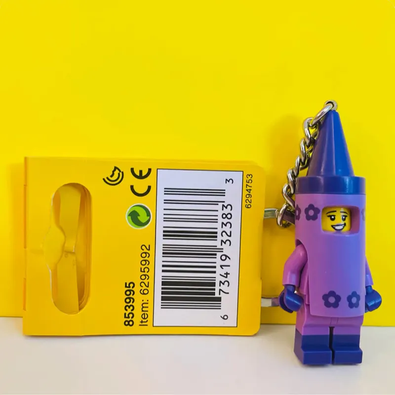 LEGO Big Movie 2 Crayon Girl Keychain Building Blocks 853995-2