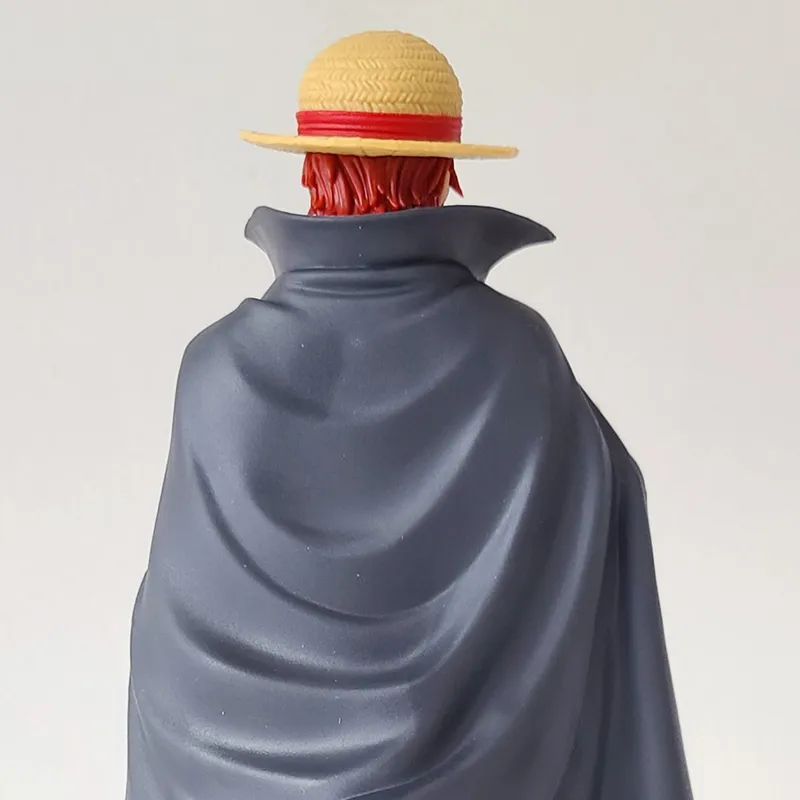 BANPRESTO Shanks One Piece DXF Great Voyage Red Haired Shanks Demon Island Arc Scale Figures 17cm-1