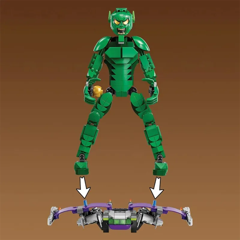 LEGO Super Hero Collection Marvel Green Demon Building Blocks 471pcs 76284-6
