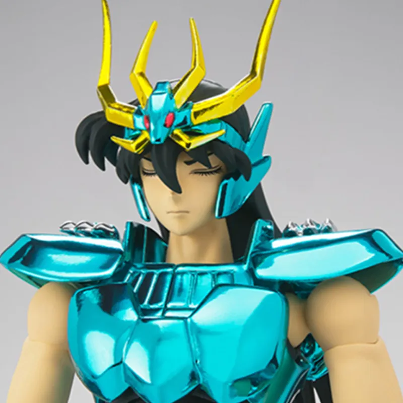 BANDAI Shiryu Bandai Saint Seiya Mythology Saint Seiya Newborn Bronze Draco Constellation Scale Figures-2