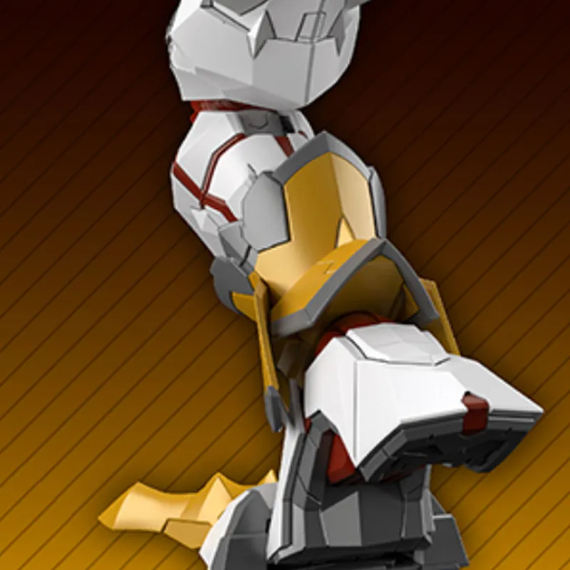 BANDAI Figure Rise Digimon, Shimmering Greymon Model Kits-3