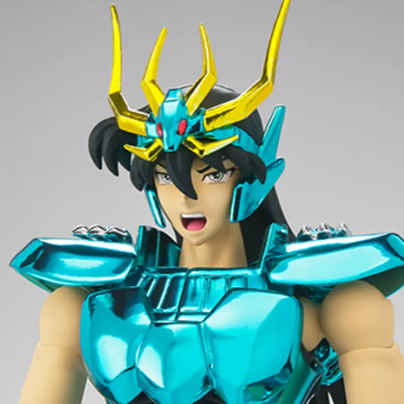 BANDAI Shiryu Bandai Saint Seiya Mythology Saint Seiya Newborn Bronze Draco Constellation Scale Figures-3