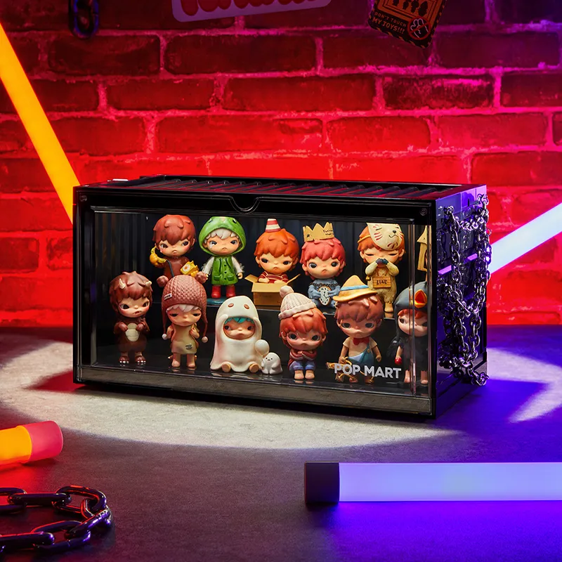 POP MART Container Figure Luminous Display Case Model Accessories-1