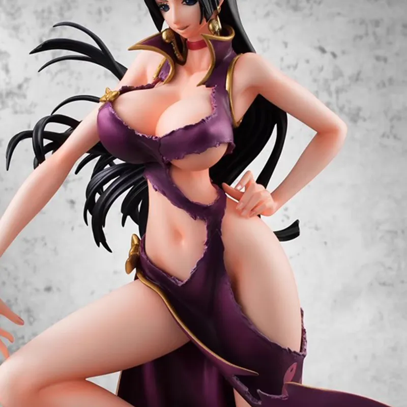 MegaHouse One Piece Boa Hancock EM POP Empress 3D2Y Reissued Version Scale Figures 23cm-1