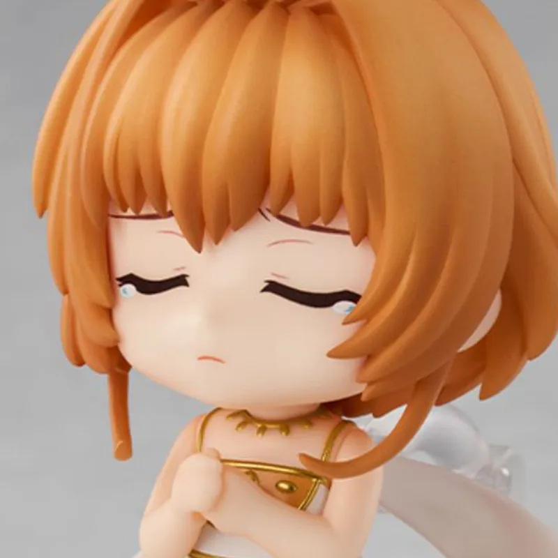 GSC Sakura Kinomoto Nendoroid Tsubasa Ver. Chibi Figures 10cm-3