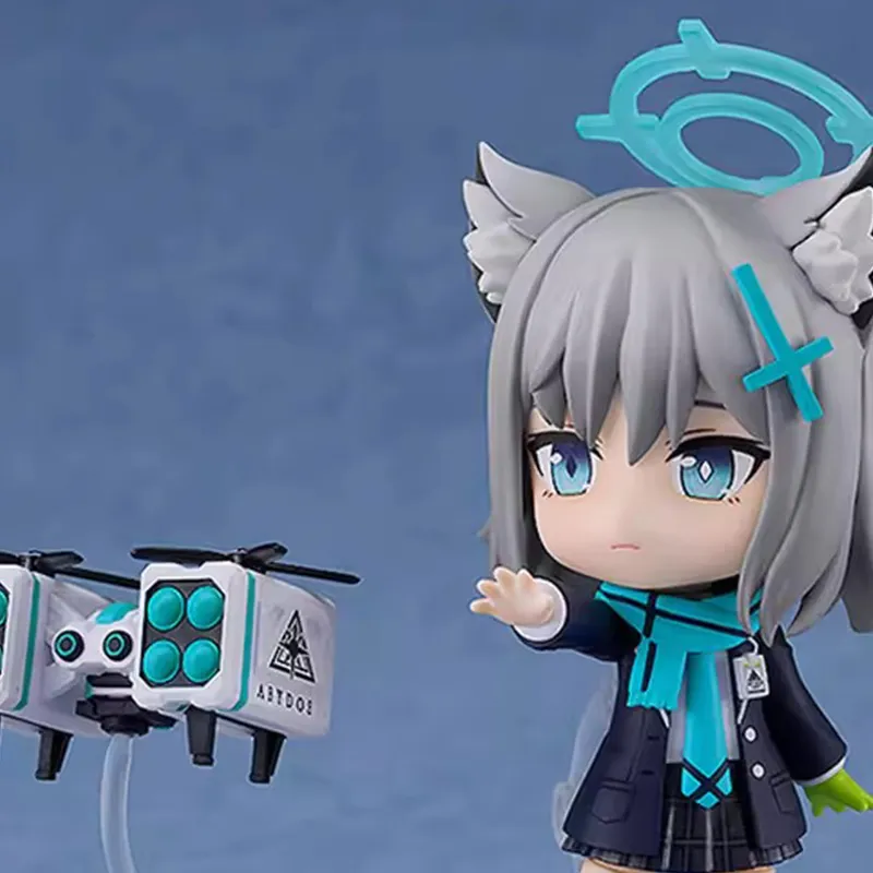 MAX Factory Nendoroid, Sand Wolf Shiro, Blue Archive Blue Archive Chibi Figures 10cm-1