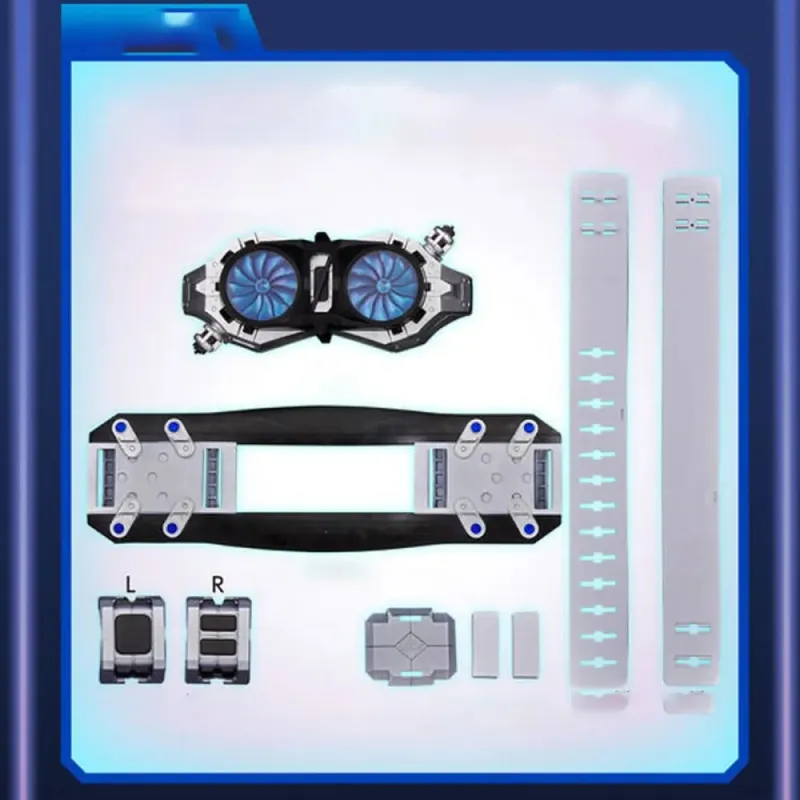 BANDAI DX Kamen Rider Gear Limited <New·Mask Knight> Belt Ultimate Half Typhoon Prototype Model Assembled Models-3