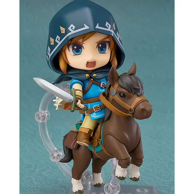 GSC The Legend Of Zelda  Breath Of The Wild Link Nendoroid 3rd Reissued Version Chibi Figures 10cm-3