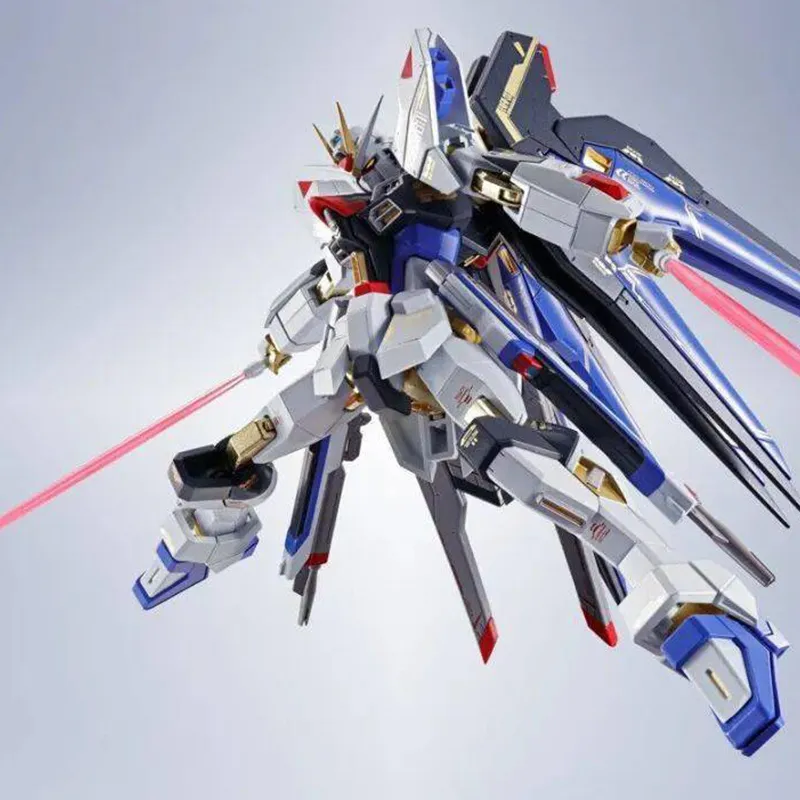 BANDAI METAL ROBOT SPIRITS Strike Freedom Gundam 20th Anniversary Commemoration Ver. Assembled Models-3