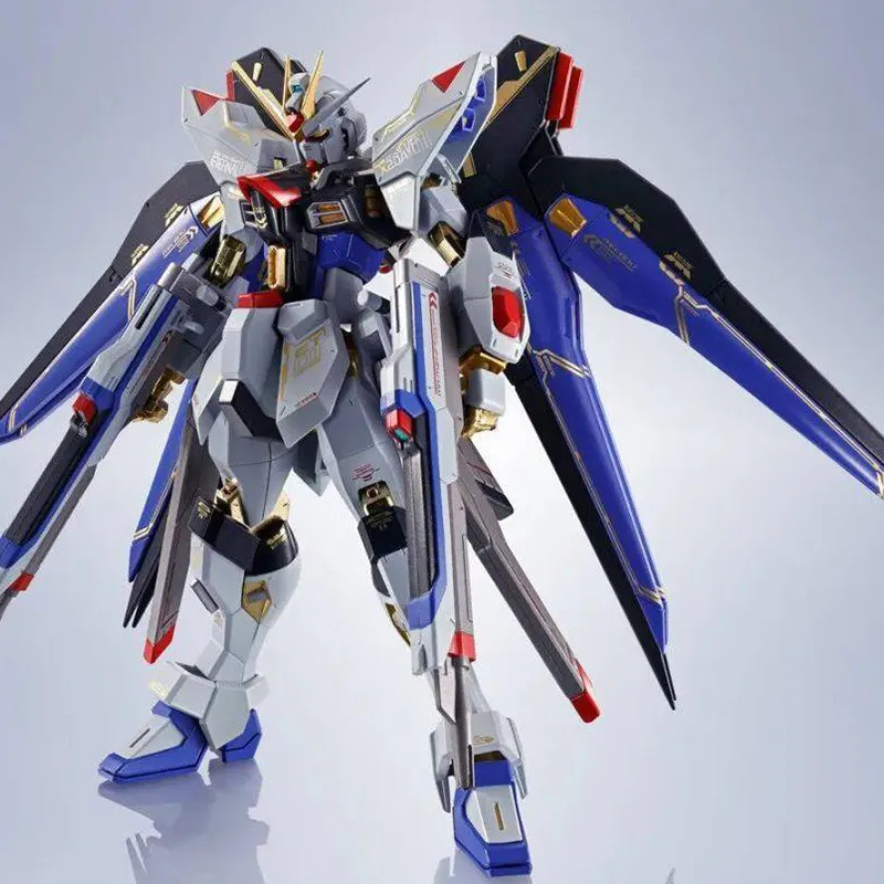 BANDAI METAL ROBOT SPIRITS Strike Freedom Gundam 20th Anniversary Commemoration Ver. Assembled Models-1
