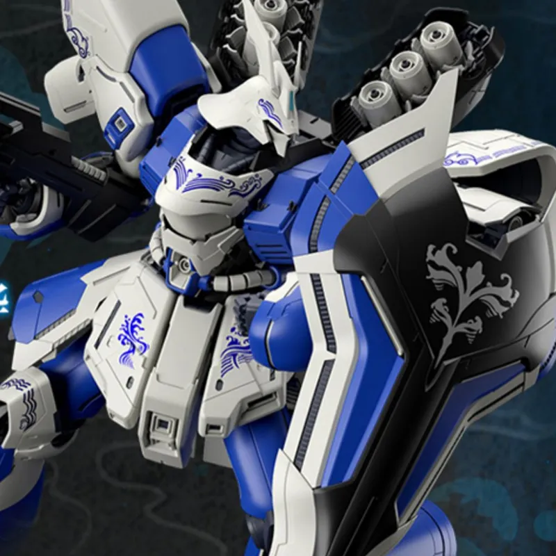 BANDAI MG 1/100 Mobile Suit Gundam Char's Counterattack Sazabi China Limited Collectible Ver. Model Kits-3