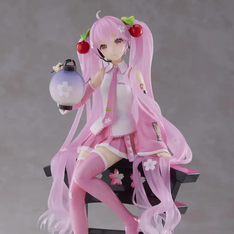 TAITO Hatsune Miku AMP Sakura Hatsune Sakura Lantern Bonus Gifts 18cm-1