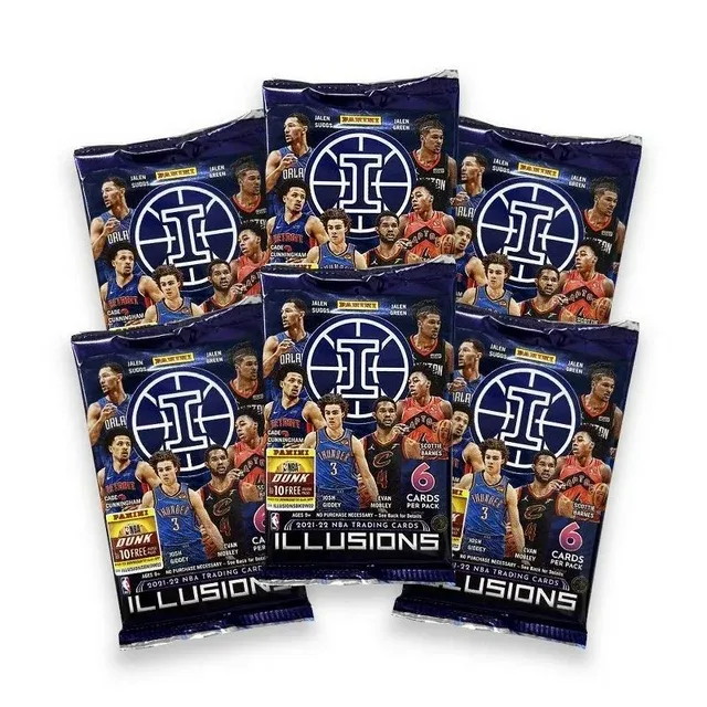PANINI NBA Basketball Card 2021 22 Illusions Basketball Retail Box Fantasy Retail Sports Cards-4