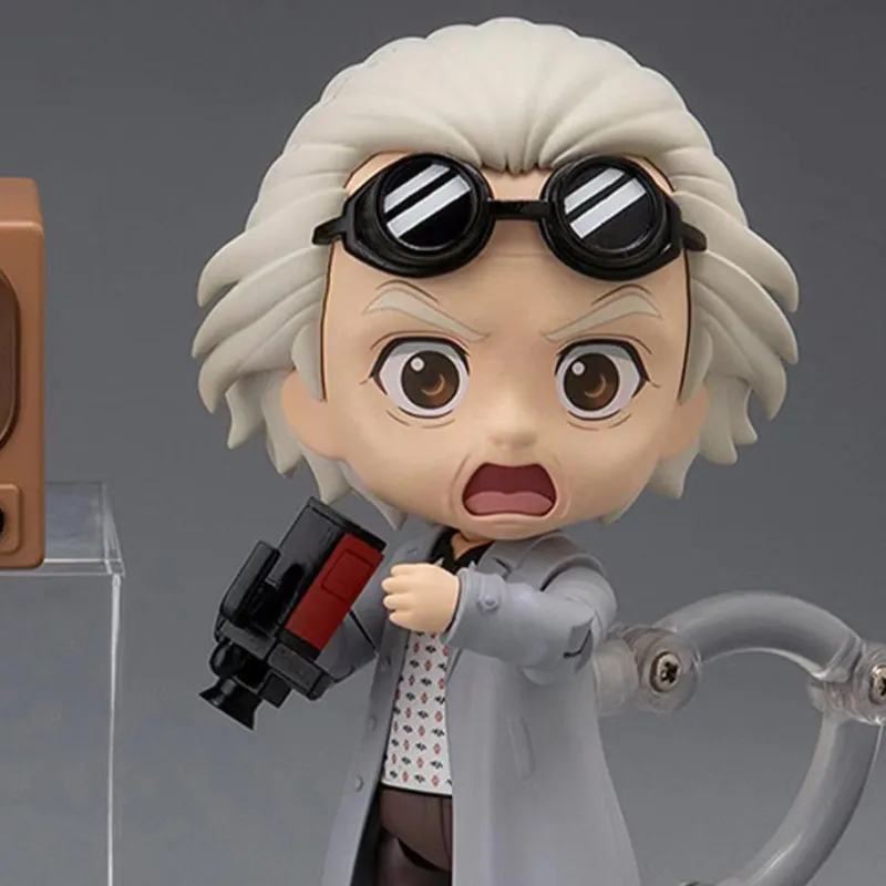 GSC Dr. Brown Return To The Future Chibi Figures 10cm-5