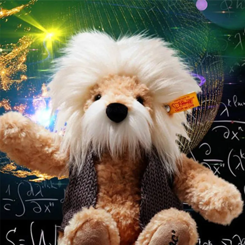 Steiff Teddy Bear Einstein Beige Dolls Plush Doll 28cm High-1