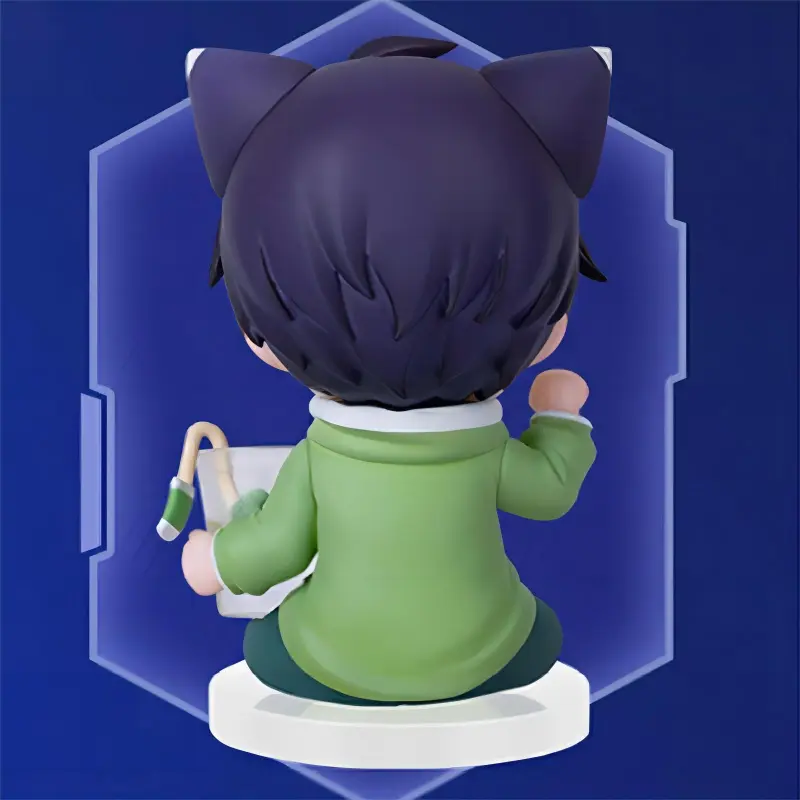 QINGCANG Cat Ear Collection Qiao Yifan The King's Avatar Nendoroid 6cm Chibi Figures-3