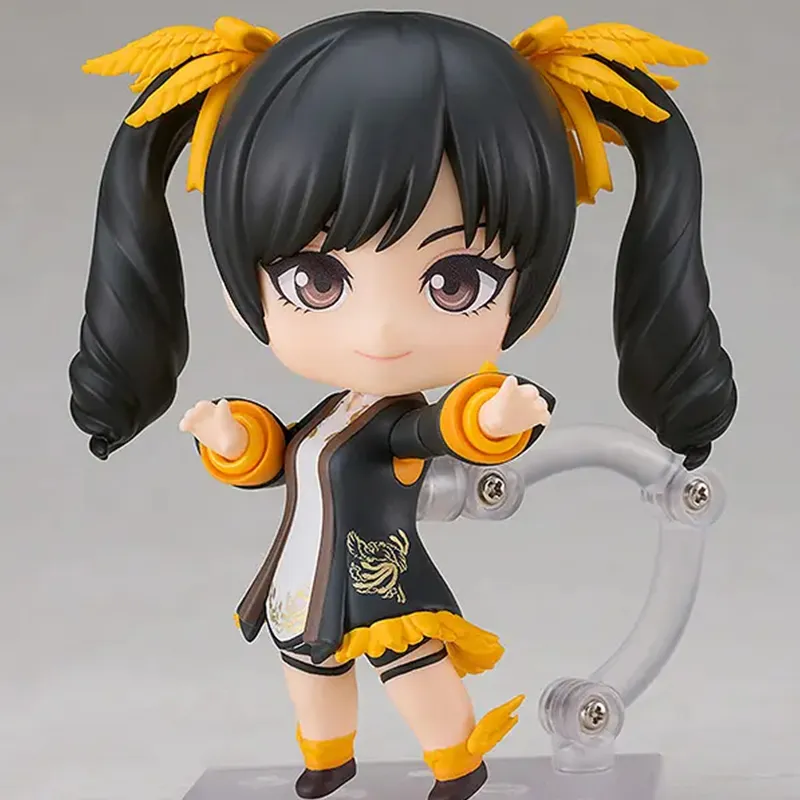 GSC Nendoroid Tekken 8  Dawn Of The Fists Ling Xiaoyu Chibi Figures 10cm-3