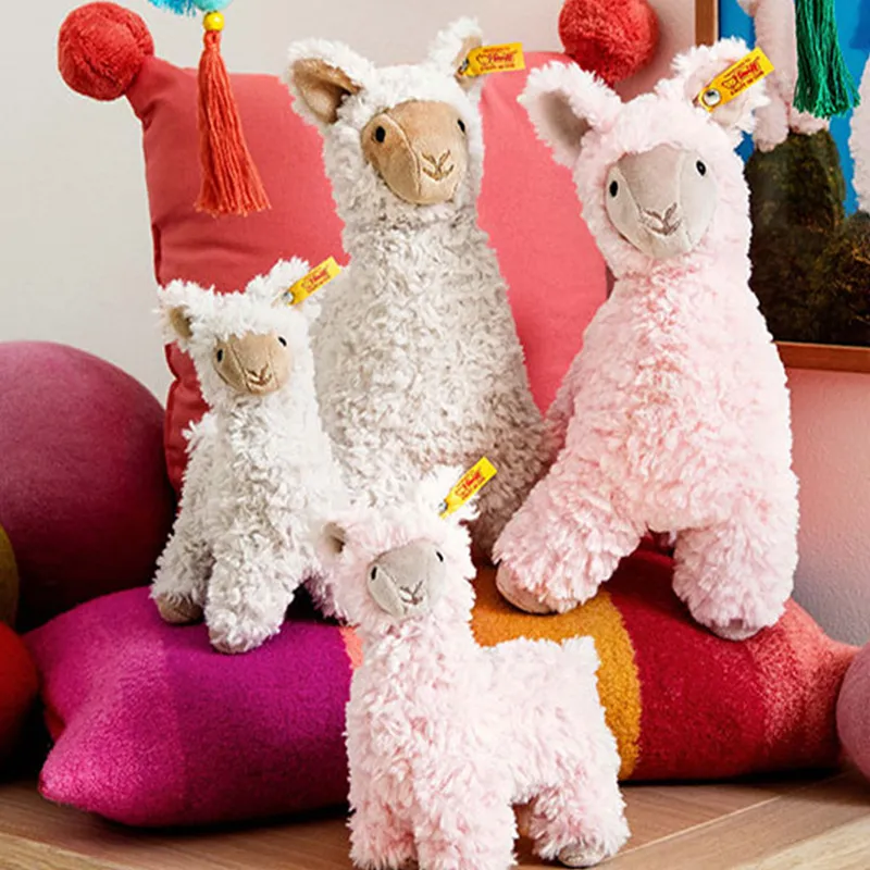 Steiff Leandro Alpaca Cream White Dolls Plush Doll-3
