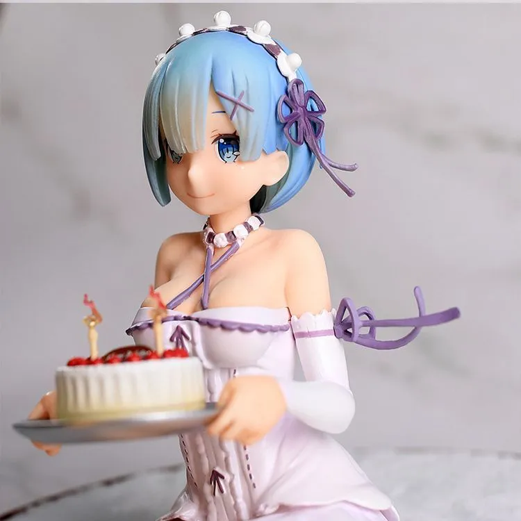 GSC Rem Zero Starting Life In Another World, Birthday Cake, Rem Scale Figures-2