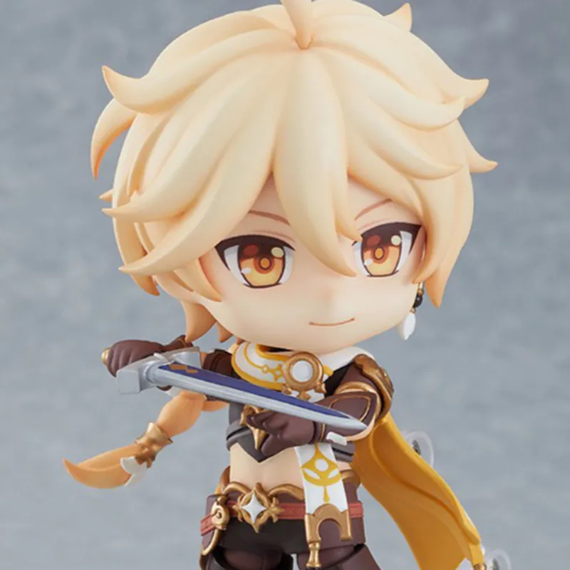GSC Genshin Impact, Traveler, Kozu Nendoroid No.1717 Chibi Figures 10cm-2